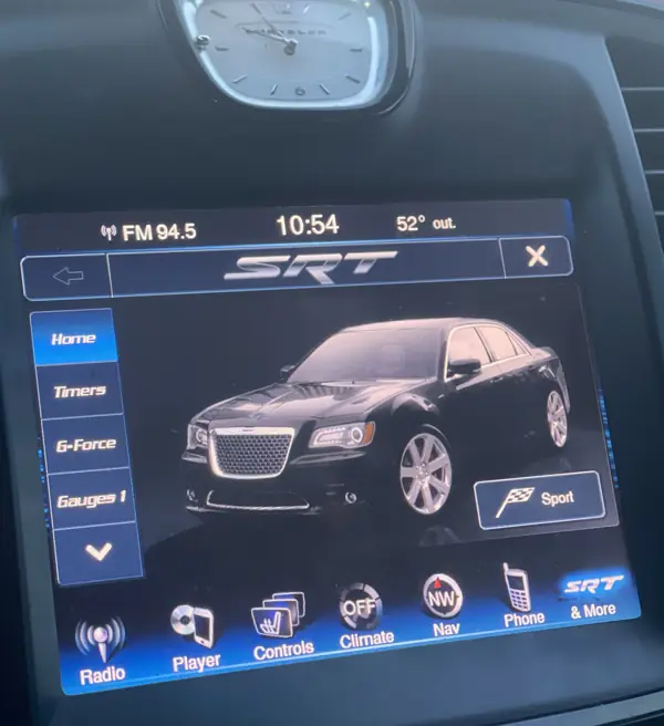 Chrysler 300 SRT pages