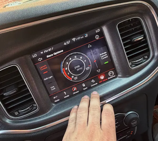 Launch control — Dodge Charger